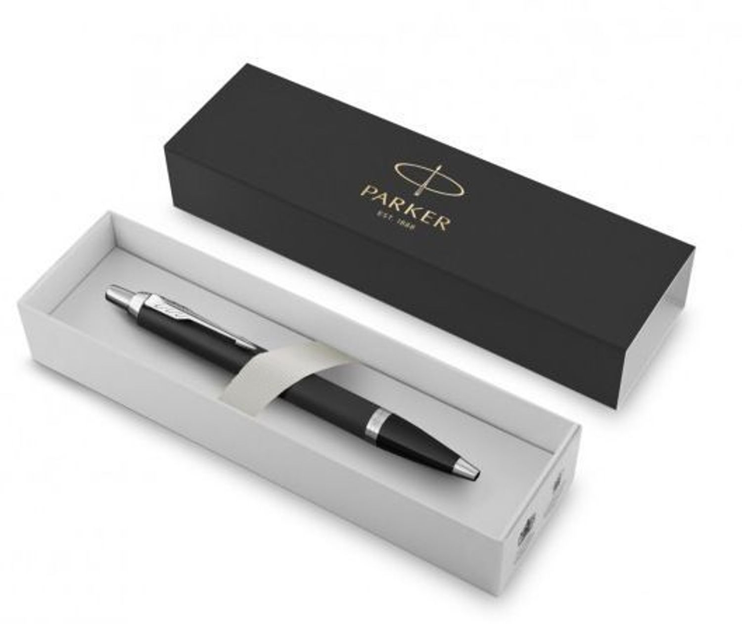 Długopis 2143632 Parker Essential – matowy czarny z chromowanymi wykończeniami (2).jpg